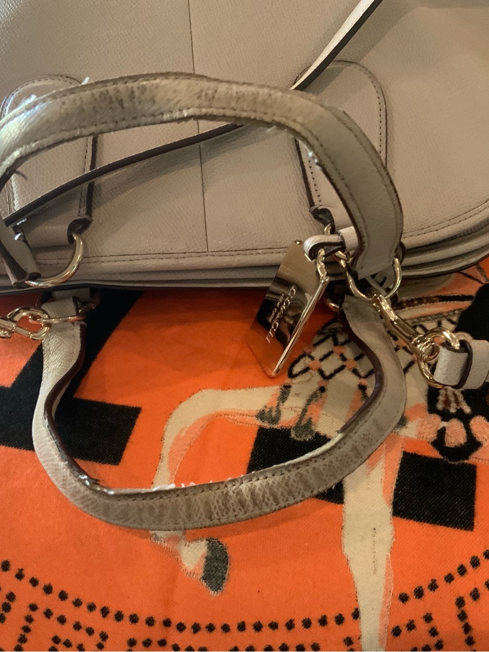 Coach Dome Satchel Handbag Purse - Picture 10 of 13